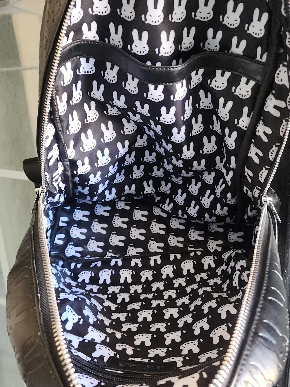 Dr. Zodiak's Moonrock Leather Backpack Black Limited Release Designer Bag